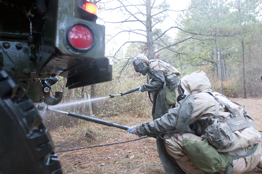 ECBC Team Slashes Time, Cost of Getting Better Decontamination Solution to Warfighters