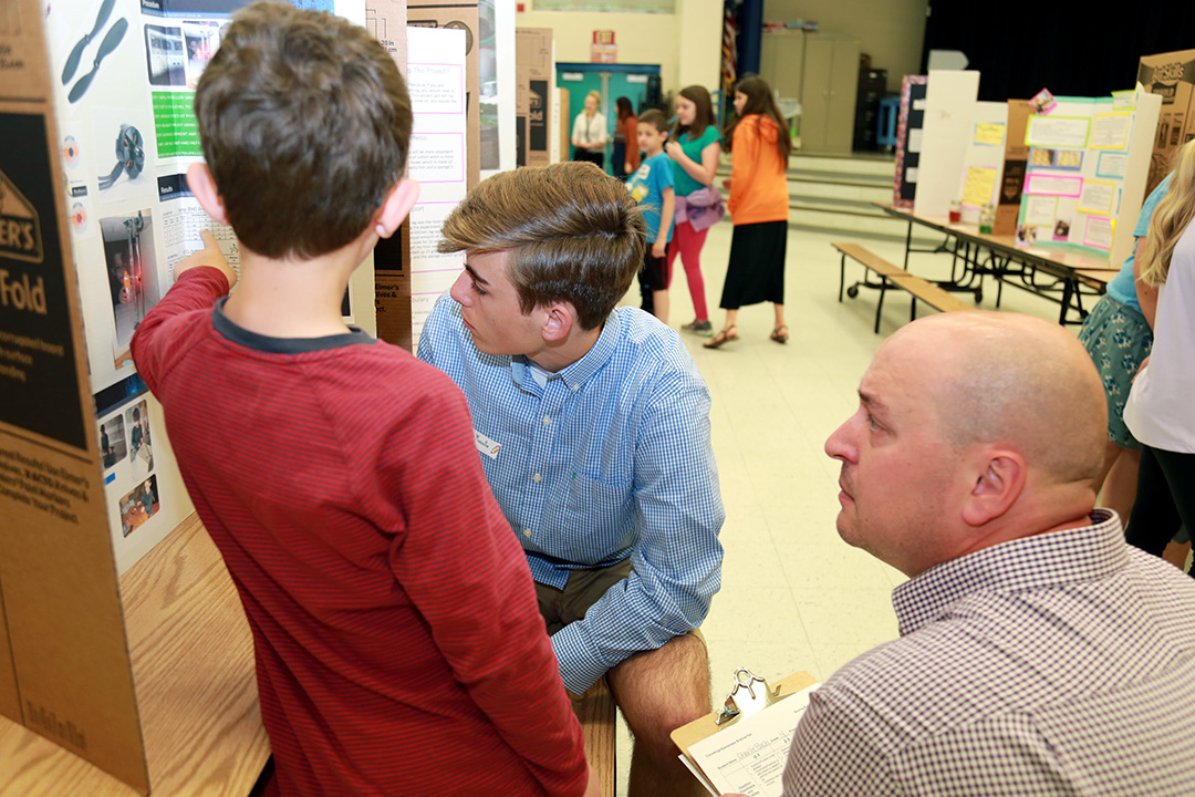 ECBC Employees Support Local Science Fair