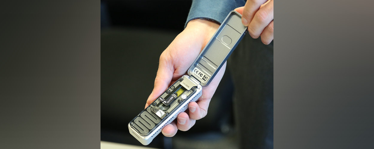 The MinION, a handheld genomic sequencer, potentially has a future with the U.S. Army as an all-purpose biothreat detector.
