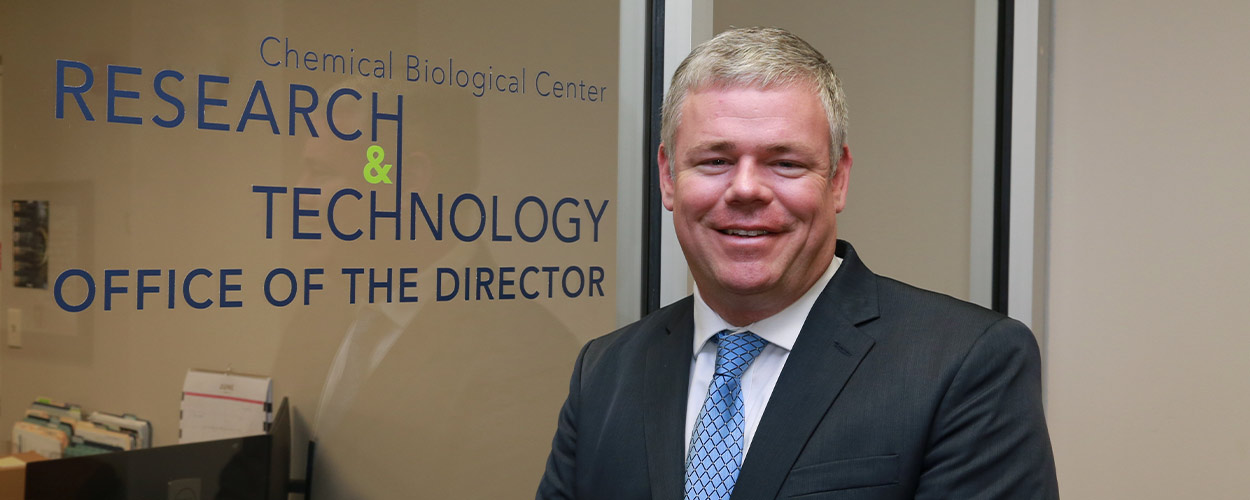Frederick Cox, Ph.D., was recently selected as the Center's director of research and technology.