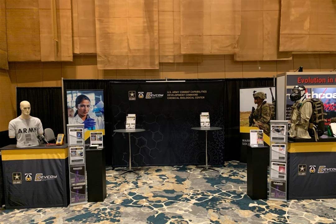 CCDC Chemical Biological Center booth at CBD S&T 2019