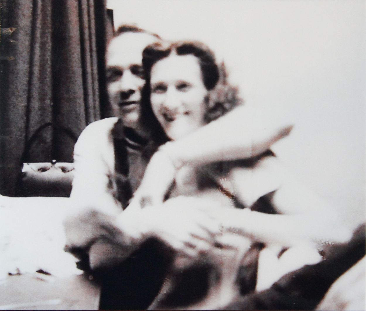 A treasured photo of George and Cecilia Lesser. (Photo courtesy of Cecilia Lesser)